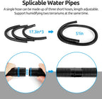 REPTI ZOO humidifier extension hose dual port Y joint connector