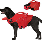 Queenmore Small Dog Life Jacket with Reflective Stripes, Adjustable Life Jacket for Small Dogs, Puppy Swimming Vest High Flotation, Puppy Life Jacket with Front Neck Float (Blue,S) - Image 14
