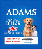 ADAMS Flea and Tick Collar Plus for Dogs & Puppies, 6 Months Protection Against Infestations, Kills Fleas & Ticks, Repels Mosquitoes for Up to 6 Months (Excl. California), One Size Fits All, 1 ct - Image 10