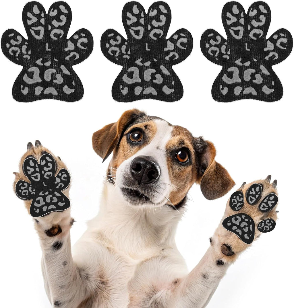 KOOLTAIL Dog Paw Protector Pads for Hot Pavement, Anti-Slip Grips Traction for Senior Dogs on Hardwood Floors,36 pcs Dog Feet Stickers with Stronger Adhesive, Pet Shoes Booties Socks Replacement,XL - Image 11