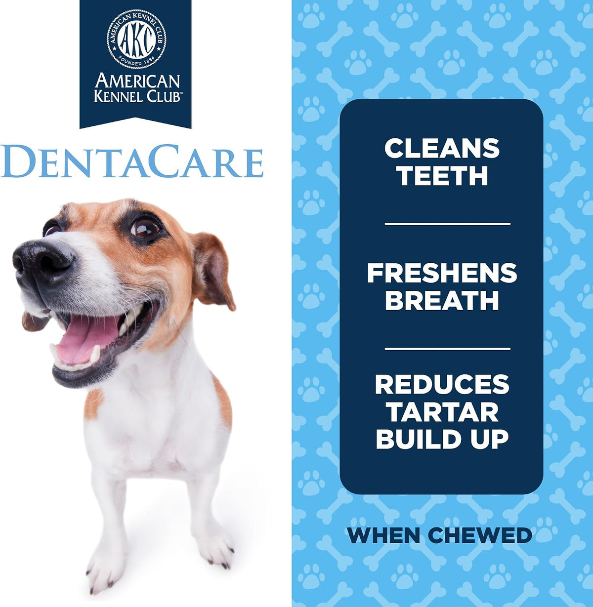 AKC DentaCare peanut butter flavor dental sticks for large dogs 15 count pack