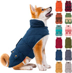 KYEESE Dog Coat Warm Pets Clothes for Cold Weather Soft Pet Sweater with Leash Hole Thick Pet Winter Puffer Coat with Pocket Windproof Dogs Jacket with Fleece Lined Waterproof Dog Coats for Large Dogs - Image 13