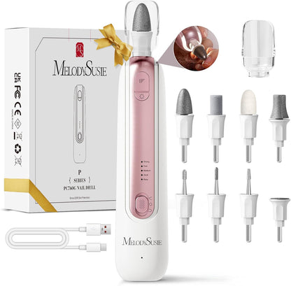 MelodySusie PC760G cordless manicure and pedicure nail drill kit front view