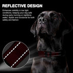 CHRYMPETIC custom ID pet collar with phone number embroidery view