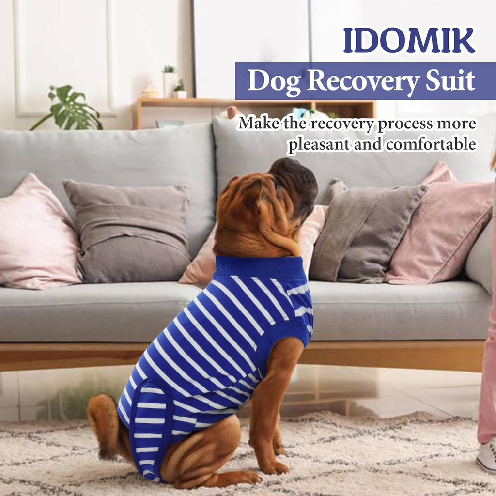 IDOMIK small size dog medical vest bathroom roll up feature