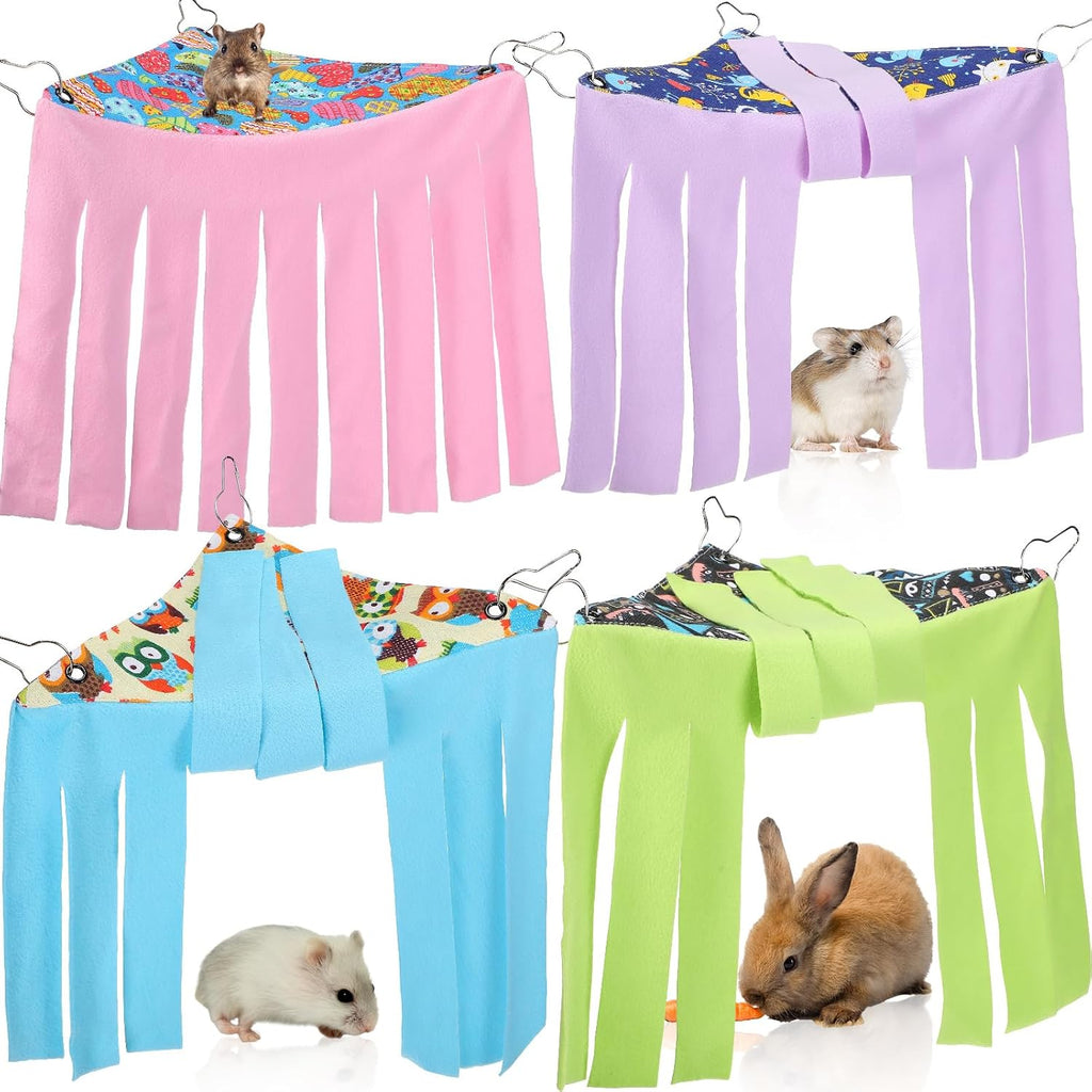 Geetery 4 piece small animal corner hideout set front view