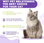 Imported USA premium feline tranquilizer and stress relief supplement bottle