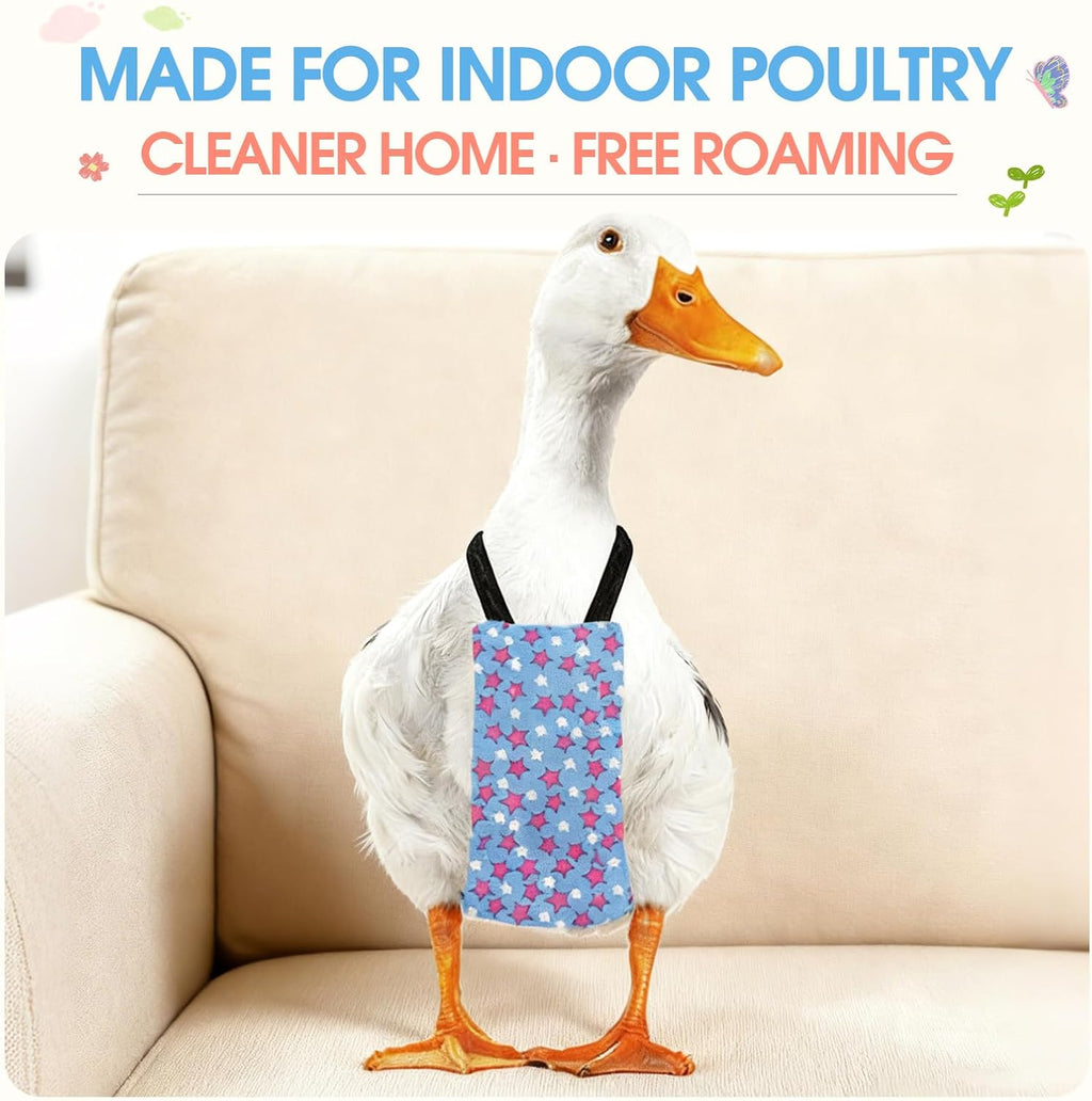 QBLEEV multi-color duck and chicken diaper collection