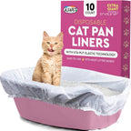 Alfapet elastic cat litter box liners front view packaging