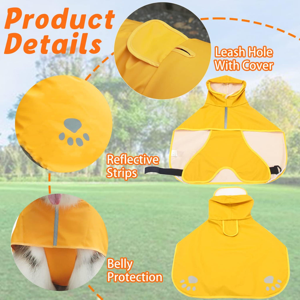 Adjustable belly strap mechanism on a Periflowin waterproof dog coat.
