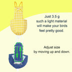 VANFAVORI Bird Diaper Flight Suit with 80-inch Elastic Leash, S Size 2 Pack - Image 4