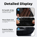 Soft and breathable nylon material texture demonstrating airflow visibility