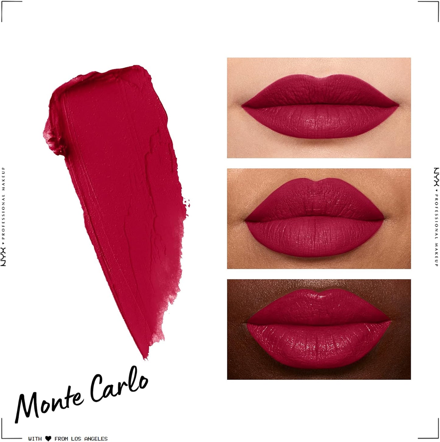 Open tube of NYX Soft Matte Lip Cream showing the tapered wand applicator and creamy texture