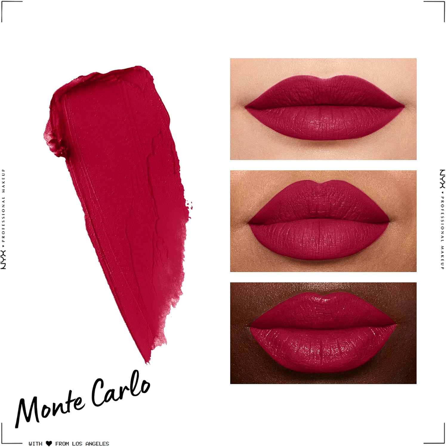 Open tube of NYX Soft Matte Lip Cream showing the tapered wand applicator and creamy texture
