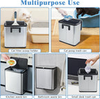 Kathson pet waste container placed next to litter box