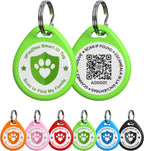 Dog Tags Personalized, QR Code Pet ID Tags for Dog Collar, Online Profile, Scan Location Alerts, Black - Image 9