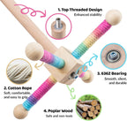 Jons Nty rotating bird perch with cotton rope wrapping