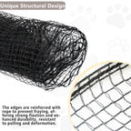 Poyee cat netting being used for window safety enclosure