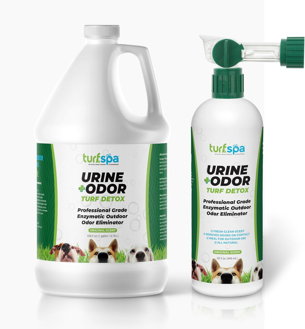 Urine & Odor Turf Detox: 32 oz Professional Enzyme Cleaner & Odor Eliminator for Artificial Grass, Turf, Concrete, Patio & Kennels, Pet Urine Enzymatic Cleaner for Dogs & Cats - Image 10