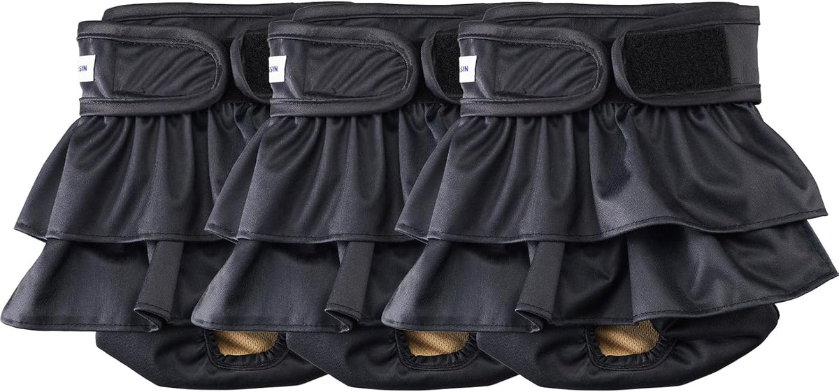 Reusable Dog Diapers Female Washable, Premium Doggie Diaper for Dogs, Pack of 3, Highly Absorbent Small Dog Diaper for Heat, Incontinence and Puppy Training(S) - Image 12