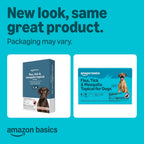 Solimo Amazon Basics monthly mosquito and flea drops six count box for large dogs.