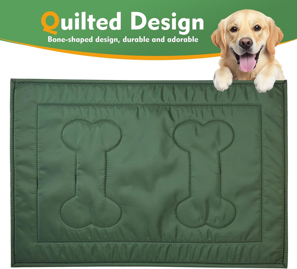 Machine washable dog bed for indoor and outdoor use