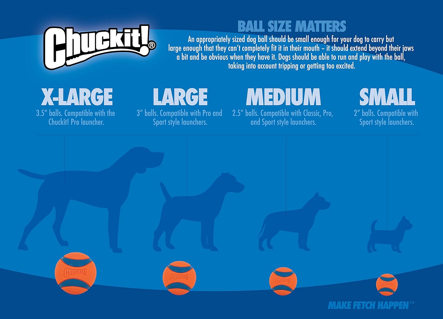 Chuckit! Air Fetch ball with treat inside