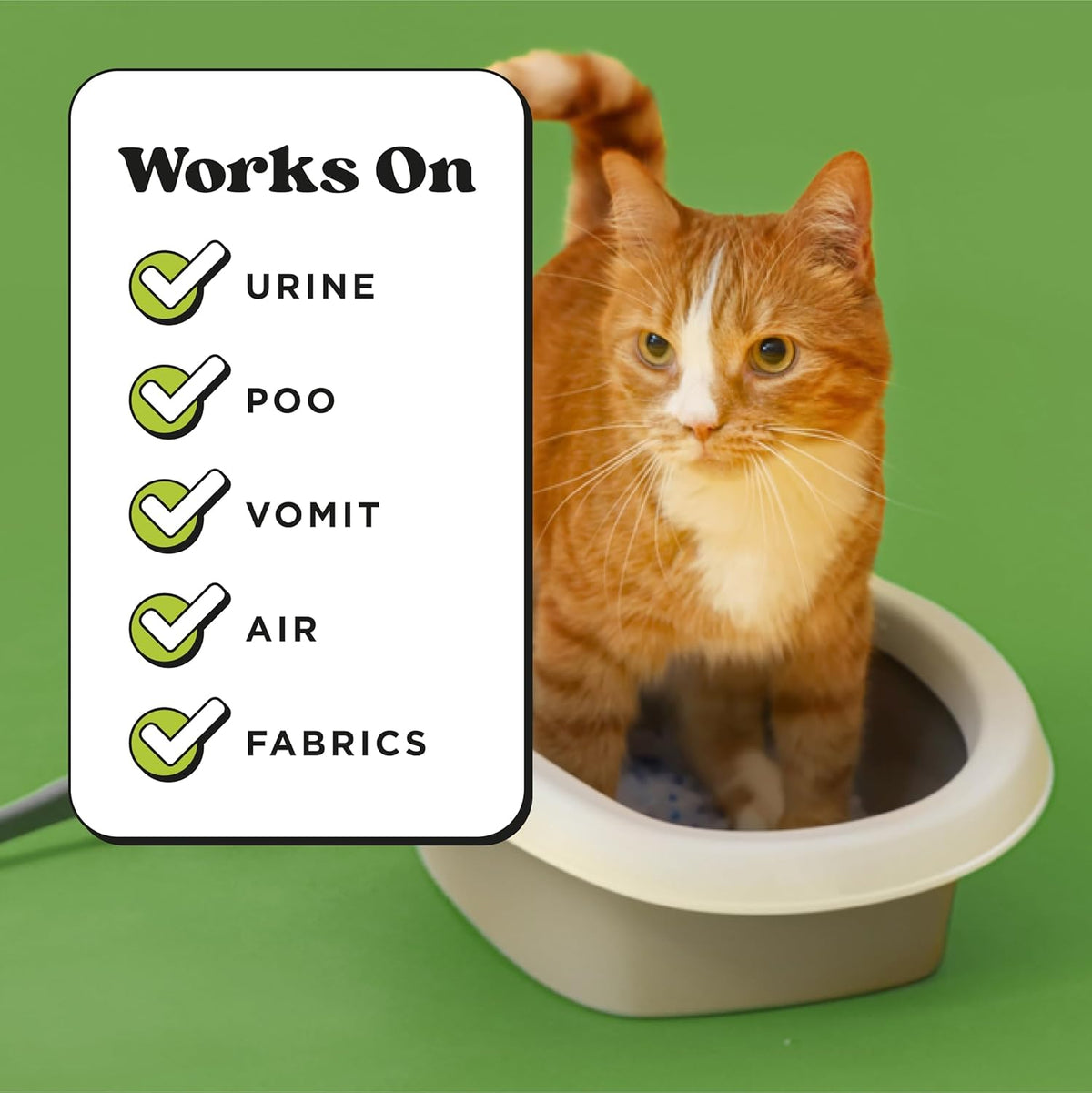 Vet recommended essential oil cat deodorizer spray for home freshness