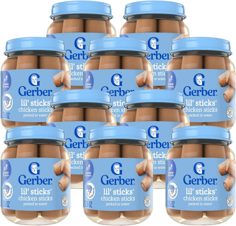 Gerber Mealtime for Baby Lil Sticks Chicken front view