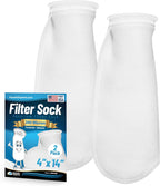 Aquatic Experts felt filter socks front view