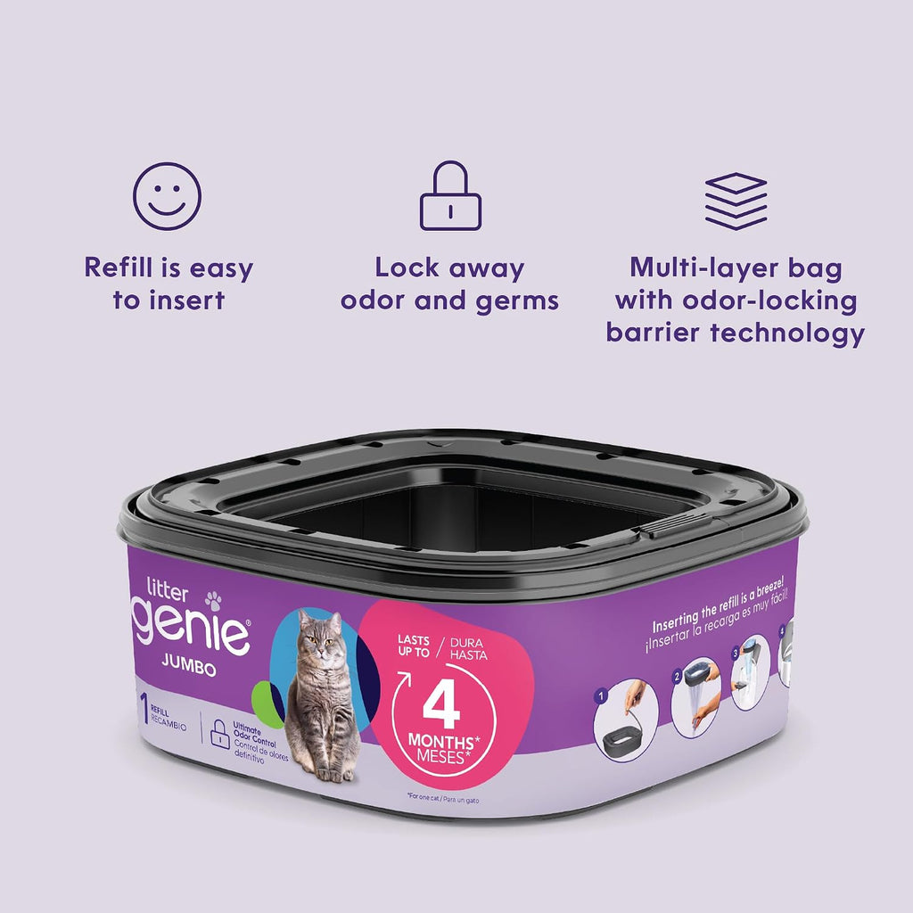 Odor barrier technology cat litter refills unboxing view for Indian homes