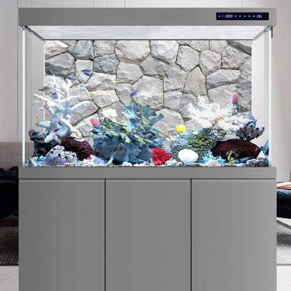 AWERT white rock aquarium poster package layout for large tanks