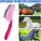 Side view of professional horsetail comb