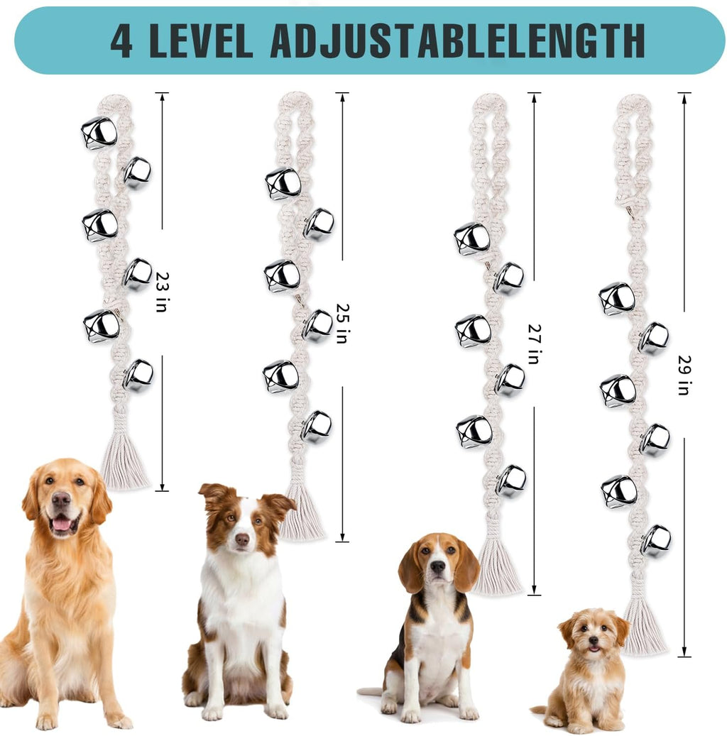 Durable four-strand braided yarn dog training tool