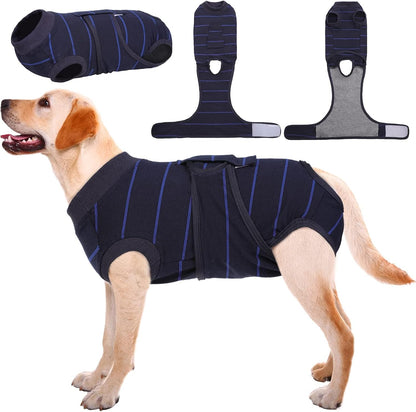 Kuoser Dog Surgery Recovery Suit, Soft Breathable Dog Recovery Suit for Female Spay Male Nueuter, Anti Licking Puppy Onesie Pet Surgical Suit for Dogs Abdominal Wounds Skin Disease, Dinosaur XL - Image 12