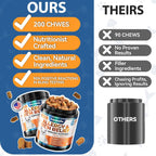 Carmelie chicken flavored soft treats tailored for sensitive feline digestion.