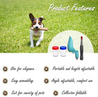 QMARK pet urine collection kit showing leak proof storage jars