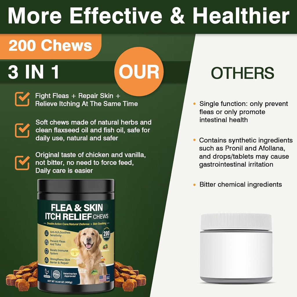 Klomkmcl pet supplement jar showing veterinarian approved seal