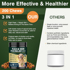 Klomkmcl pet supplement jar showing veterinarian approved seal