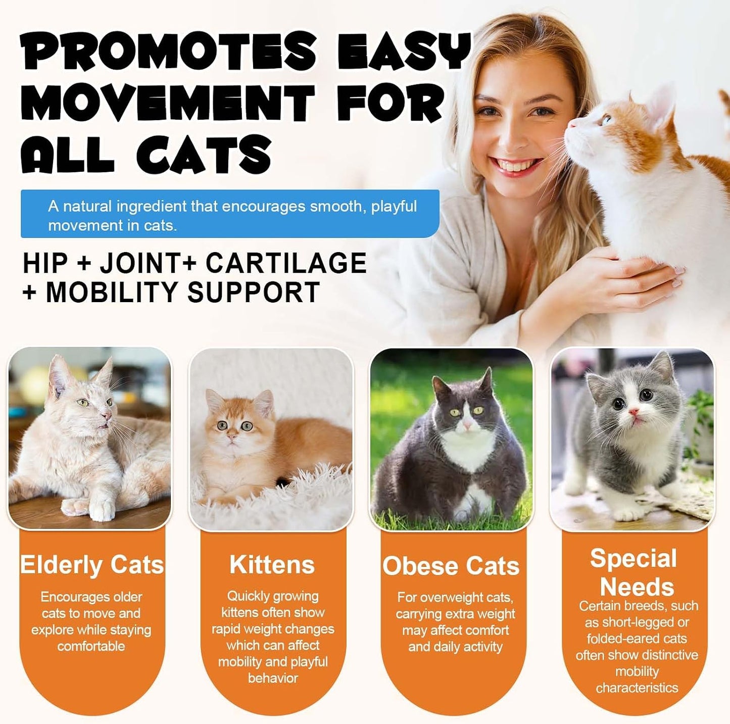 Nutramax joint support chews for kittens and senior cats