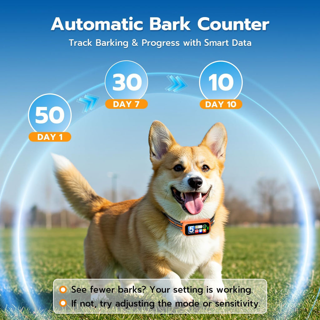 ATWHTE smart barking control collar with accessories