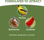 Back of Kaytee Ultimate No Mess bird food packaging with ingredients