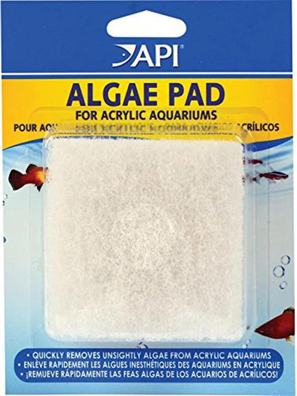 API Algae Pad for Acrylic Aquariums front view packaging