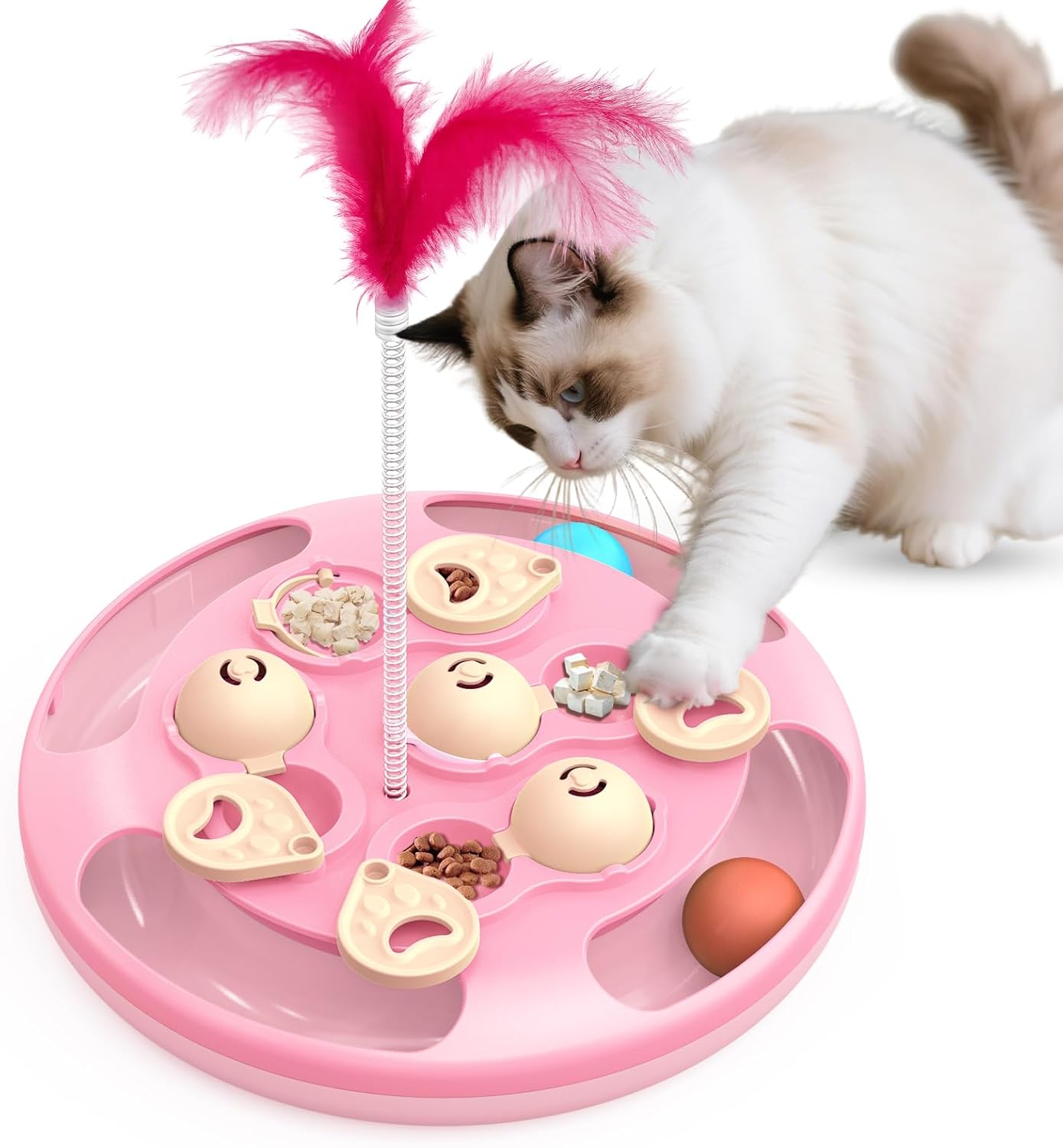 Premium imported USA pet toy designed to stop destructive indoor scratching behavior