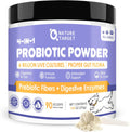 Nature Target Probiotics for Dogs front view of chicken flavor powder tub
