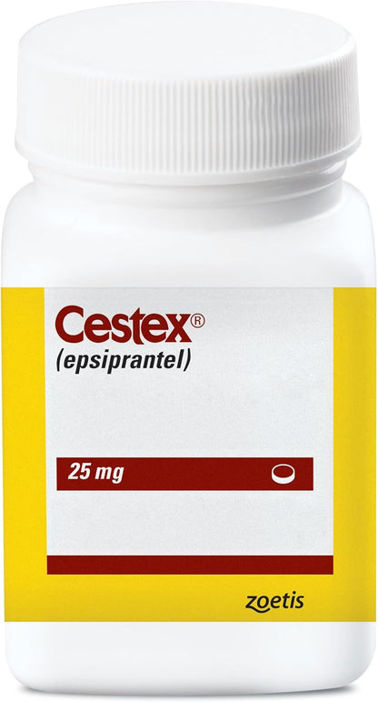 Clinical packaging of Cestex dog and cat deworming tablets