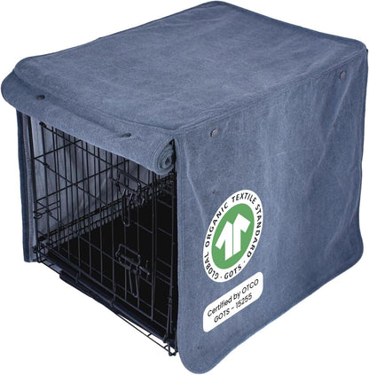 Molly Mutt Wild Horses Dog Crate Cover, 100% Cotton Canvas Cover with 2 Roll-Up Panels, Ideal for Dog or Cat Crate, Durable, Washable, and Free of Harmful Chemicals, 36" x 24" x 27" - Image 10