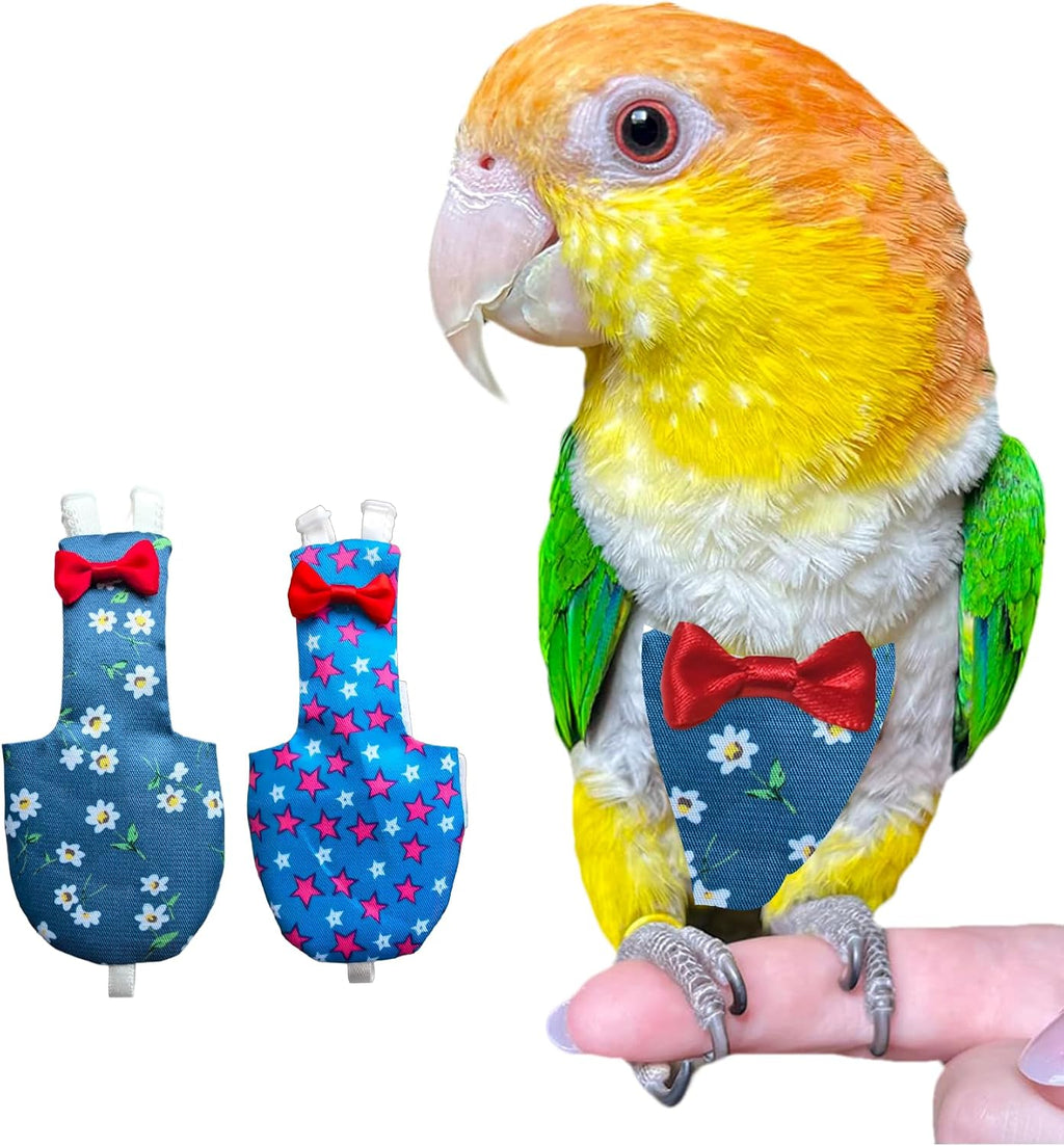 UKJENT bird flight suit Velcro closure detail