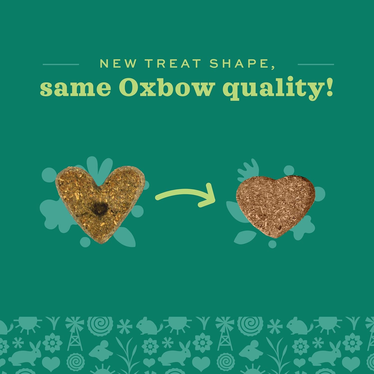 Oxbow simple rewards treats packaging seal and branding