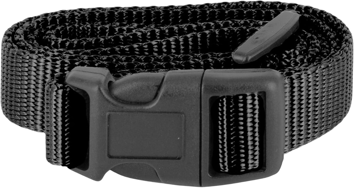 PetSafe 3/4 Inch Replacement Collar Strap black front view